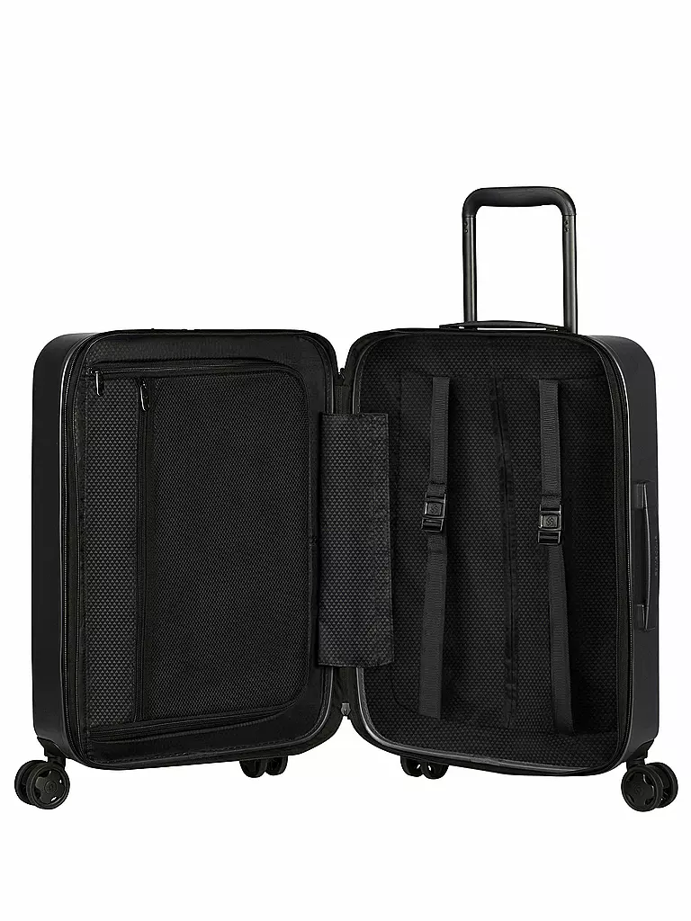 SAMSONITE | Trolley StackD Easy Access erweiterbar 55cm Black | blau