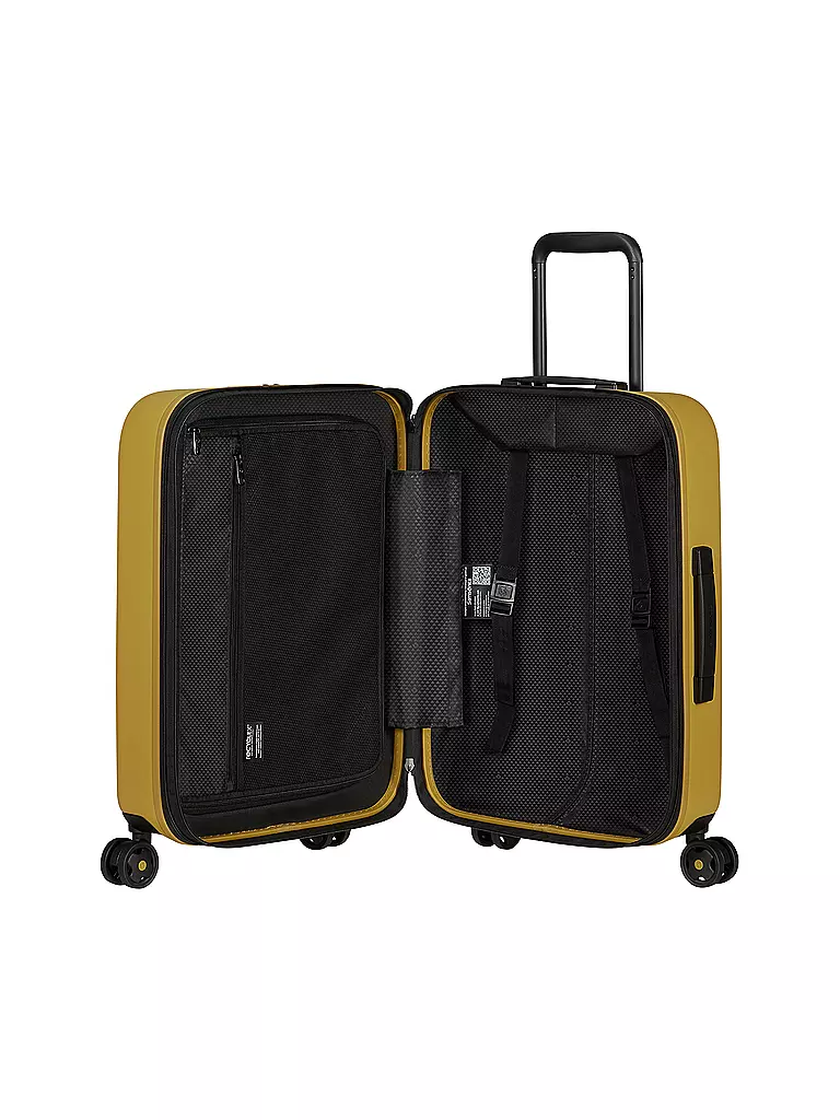 SAMSONITE | Trolley StackD erweiterbar 55cm Mustard | petrol