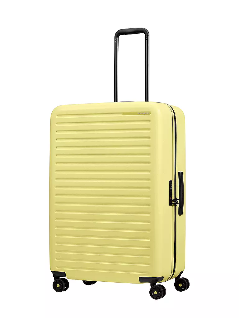 SAMSONITE | Trolley Stackd Spinner 75cm hart pastel yellow | gelb