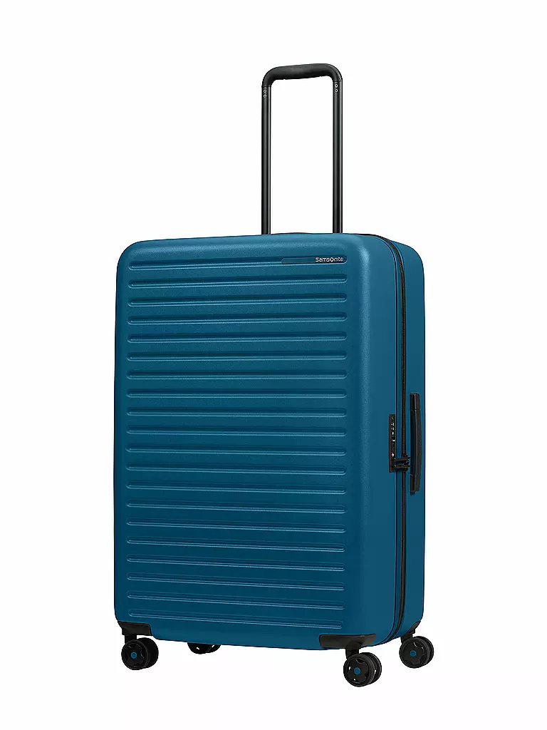 SAMSONITE | Trolley Stackd Spinner 75cm petrol | blau