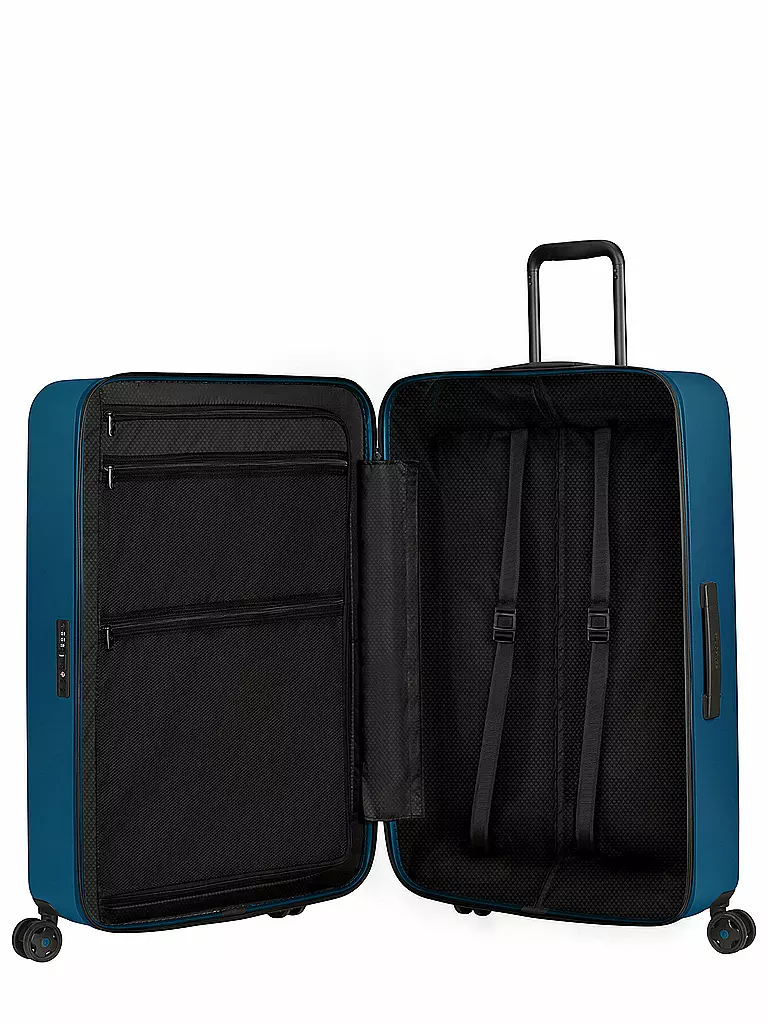 SAMSONITE | Trolley Stackd Spinner 75cm petrol | blau