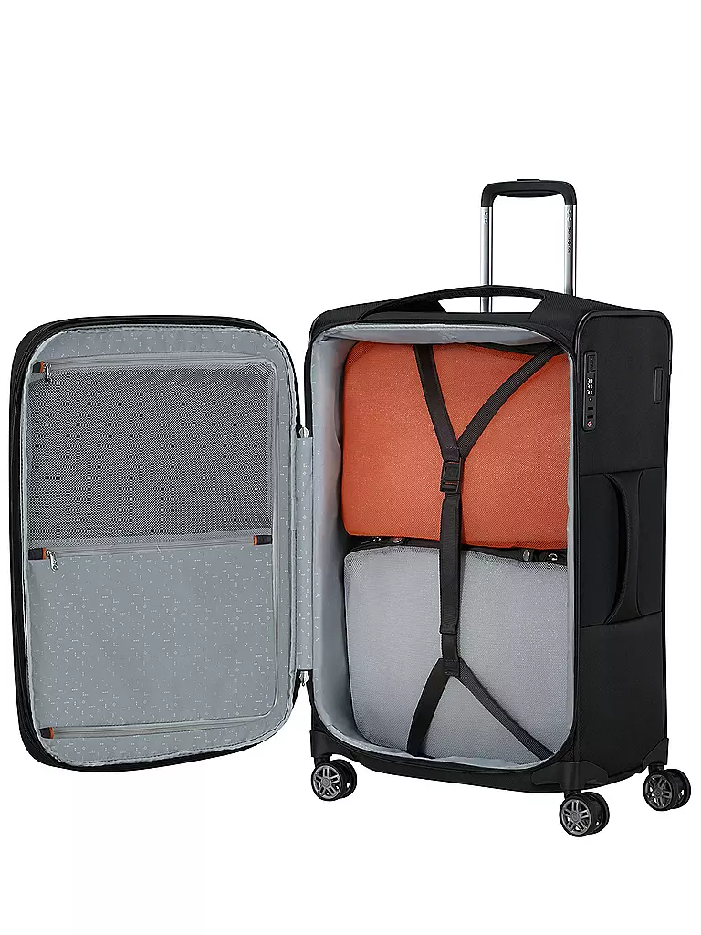 SAMSONITE | Trolley weich RE-LITE SPINNER  67cm erweiterbar black | schwarz