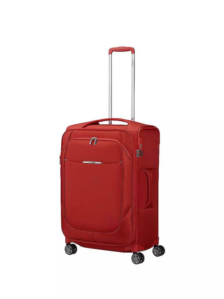 SAMSONITE | Trolley weich RE-LITE SPINNER  67cm erweiterbar poppy red | rot