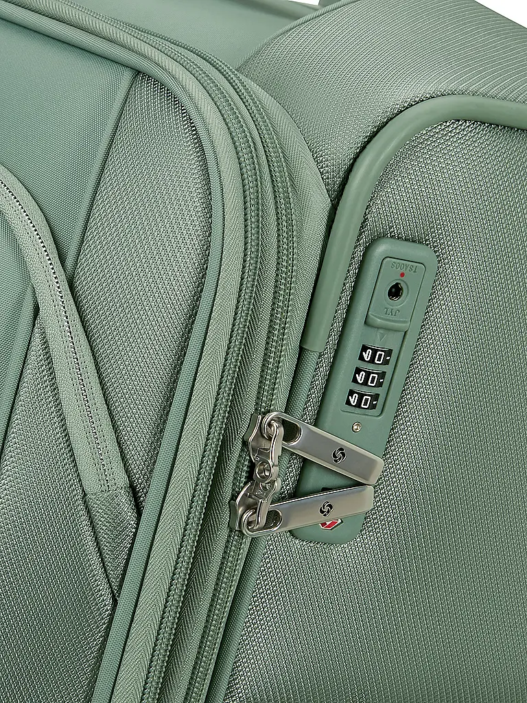SAMSONITE | Trolley weich RE-LITE SPINNER  67cm erweiterbar sage | Hellgrün