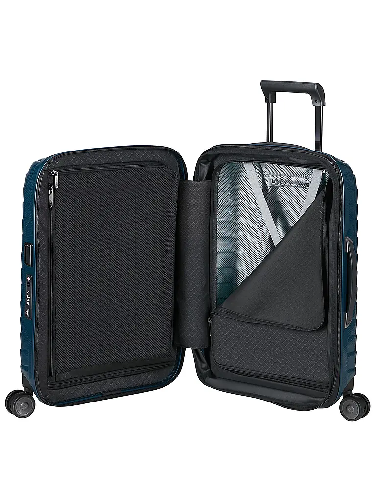 SAMSONITE | Trollley PROXIS 55cm erweiterbar petrol blue | 