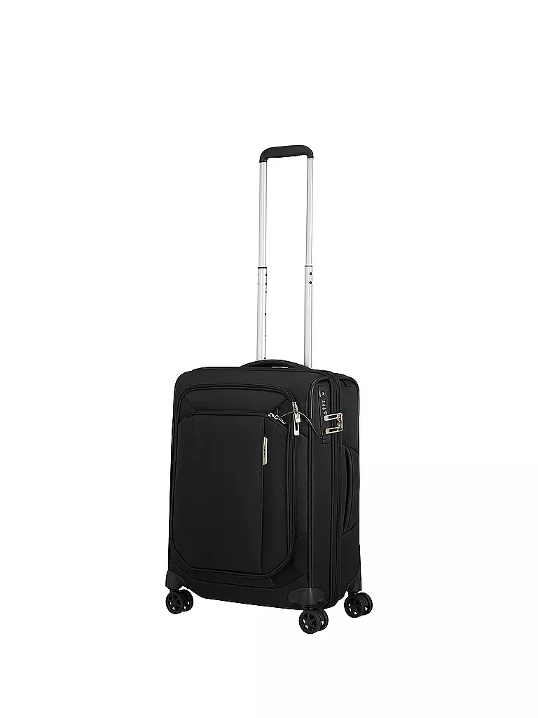 SAMSONITE | Trolly Respark Spinner erweiterbar 55cm Ozone Black | schwarz