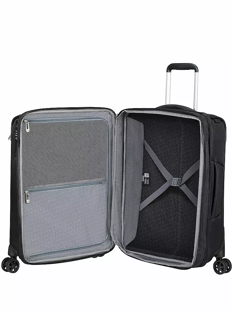 SAMSONITE | Trolly Respark Spinner erweiterbar 55cm Ozone Black | schwarz