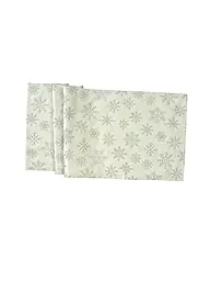 SANDER |  Weihnachts Tischläufer 50x140cm CRISTALLO LUCE Ecru/Silver  | creme