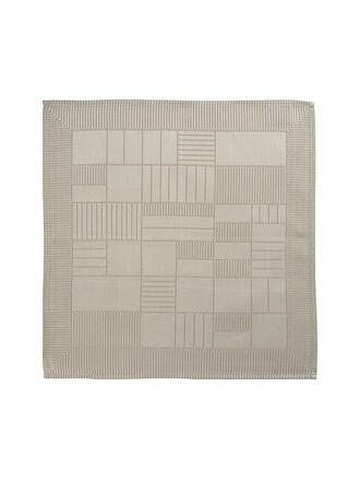 SANDER | Tischdecke Lexie Damast 145x220cm Moonbeam