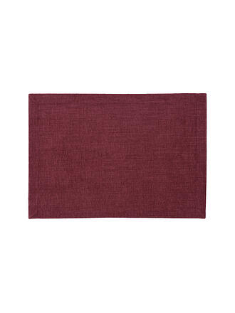 SANDER | Tischläufer KENSINGTON 50x135cm  Marsala