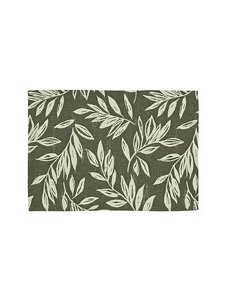 SANDER | Tischset LEAVES 35x50cm Khaki