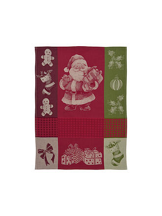 SANDER | Weihnachts Geschirrtuch 50x70cm CHEF SANTA Red/Green