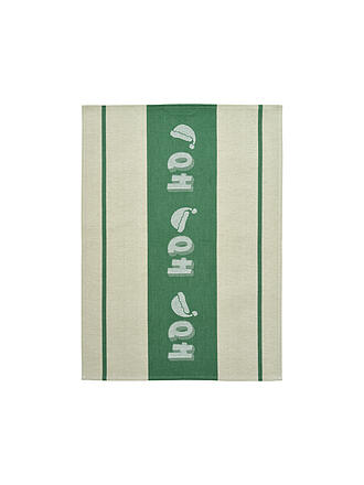SANDER | Weihnachts Geschirrtuch 50x70cm CHEF LAUGHTER Green