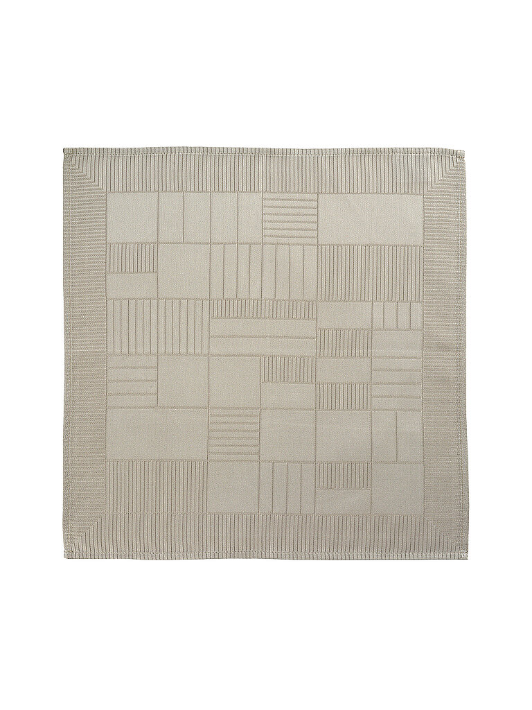 SANDER Mantel de mesa Lexie Damasco 145x190cm Moonbeam camel