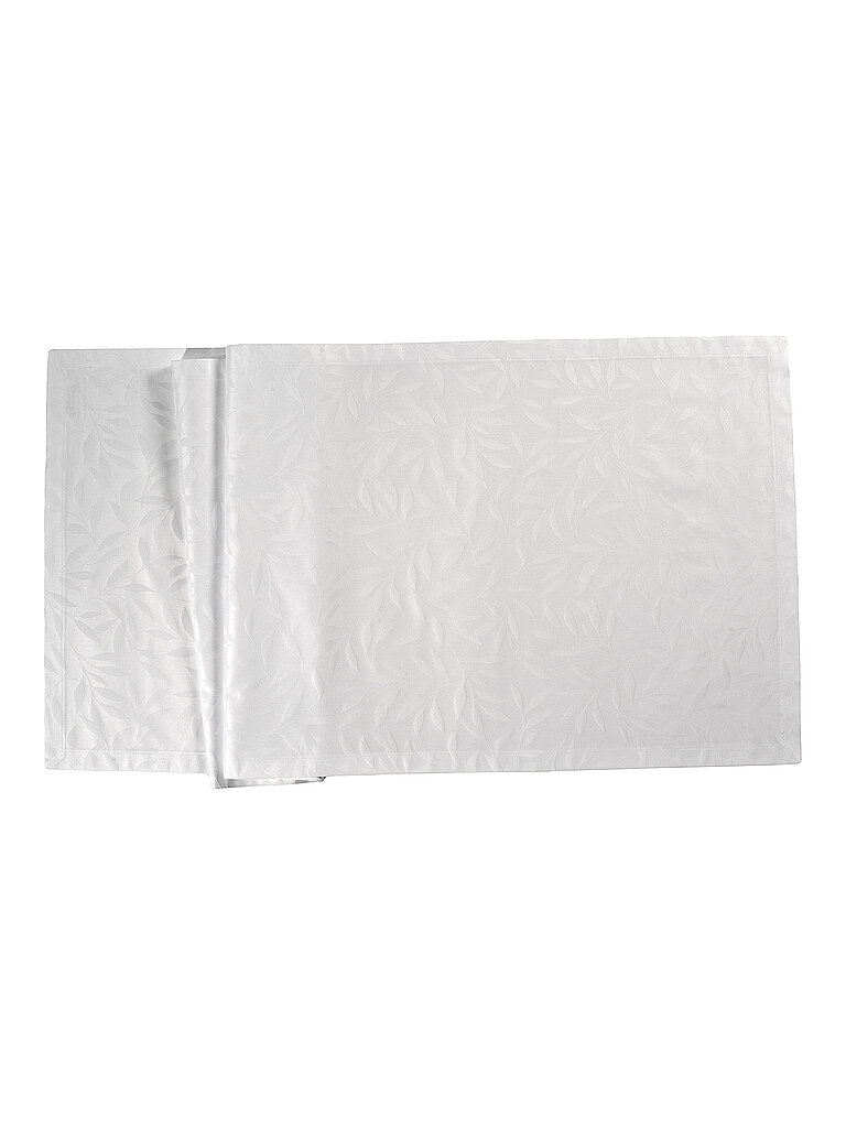 SANDER Tischdecke COMO DAMAST 150x200cm Blanc blanc