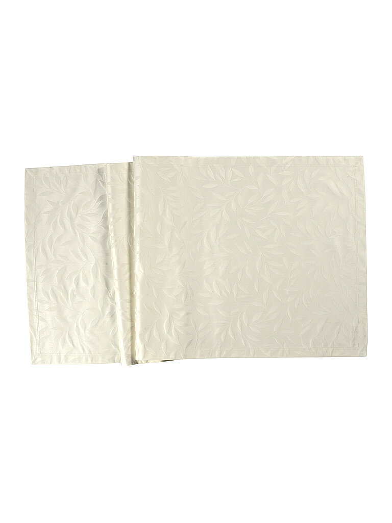 SANDER Nappe COMO DAMAST ronde 170cm Crème beige