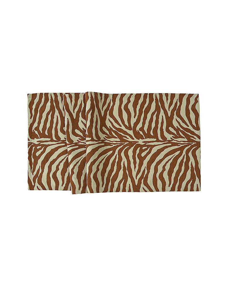 SANDER Tischläufer KIPO 50x140cm Burnt Sienna orange – SANDER
