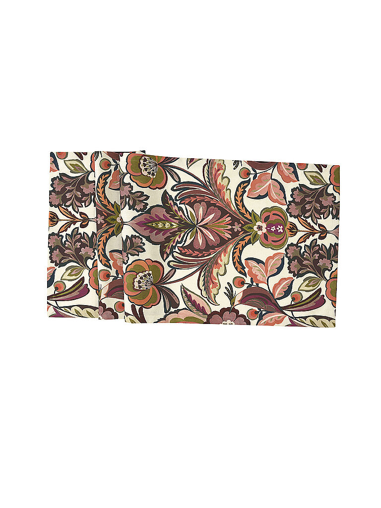 SANDER Tischläufer ARABESQUE 50x140cm Berry beere – SANDER