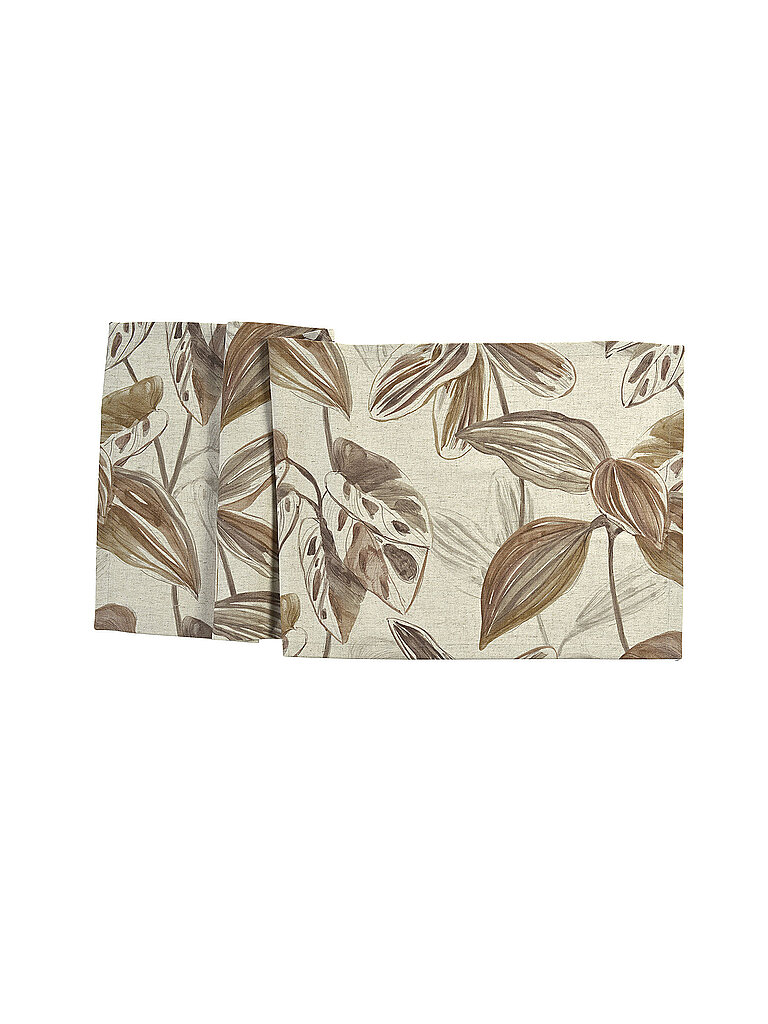 SANDER Tischläufer SIENA 50x140cm Burnt Sienna orange – SANDER