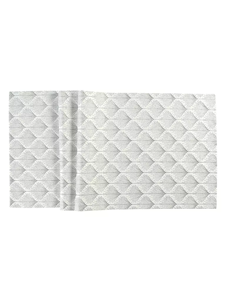SANDER | Mitteldecke GLENN 85x85cm Ecru / Silver | creme