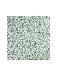 SANDER | Mitteldecke MISTY 85x85cm Ecru / Beige | dunkelgrün