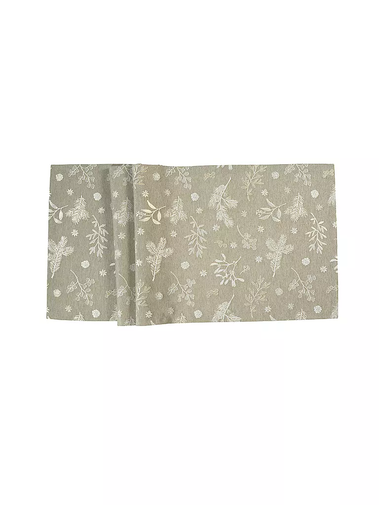 SANDER | Mitteldecke PINE 85x85cm Taupe | camel