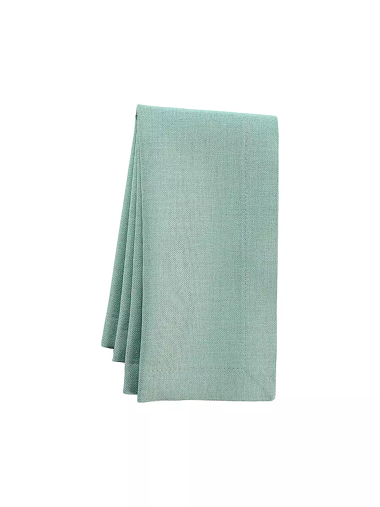 SANDER | Tischdecke LOFT UNI eckig 135x170cm Mint Green | mint