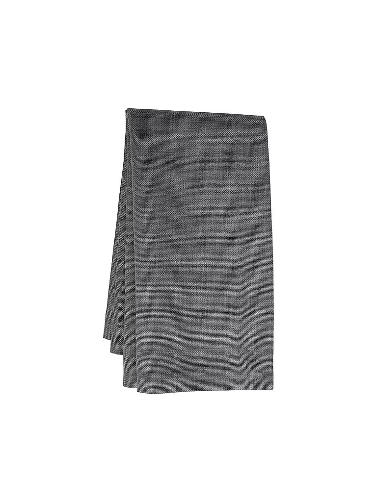 SANDER | Tischdecke LOFT UNI rund 170cm Graphit | grau