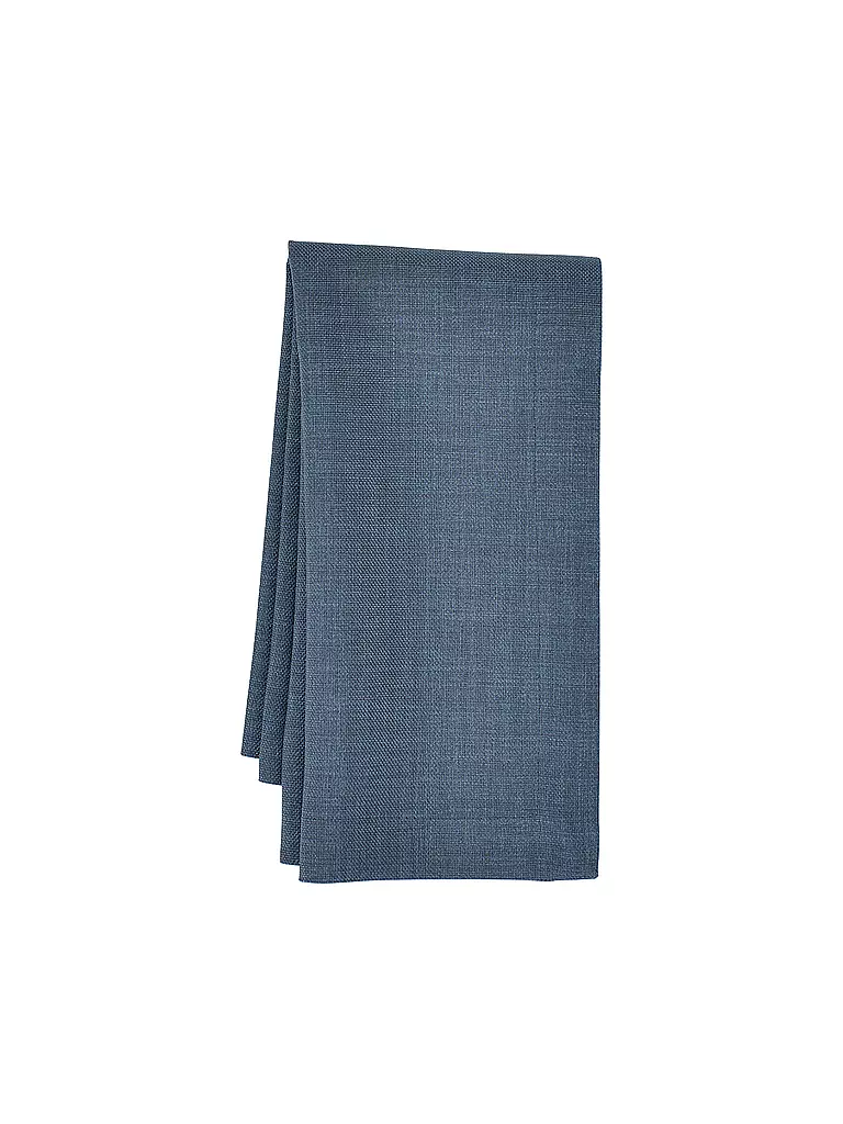 SANDER | Tischdecke LOFT UNI rund 170cm Nightshadow | blau