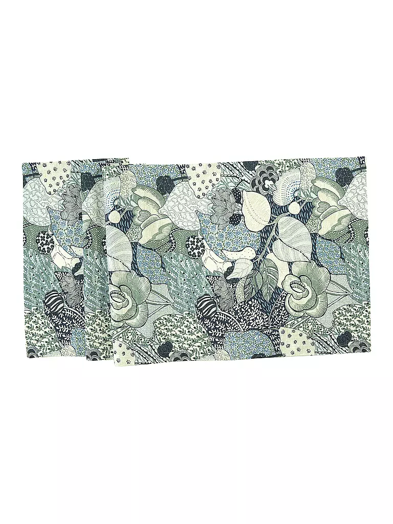 SANDER | Tischläufer 50x140cm Delia Blue | hellgrün