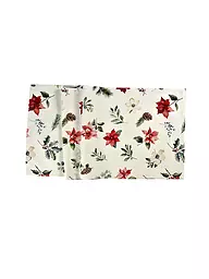 SANDER | Tischläufer X-MAS FLOWERS 50x140cm Original | creme
