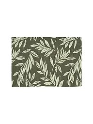 SANDER | Tischset LEAVES 35x50cm Khaki | dunkelgrün