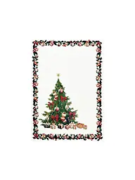 SANDER | Weihnachts Geschirrtuch 50x70cm  HAPPY TREE Original | beige
