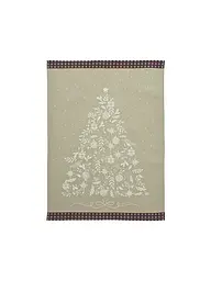 SANDER | Weihnachts Geschirrtuch 50x70cm CHEF TREE Olive | beige