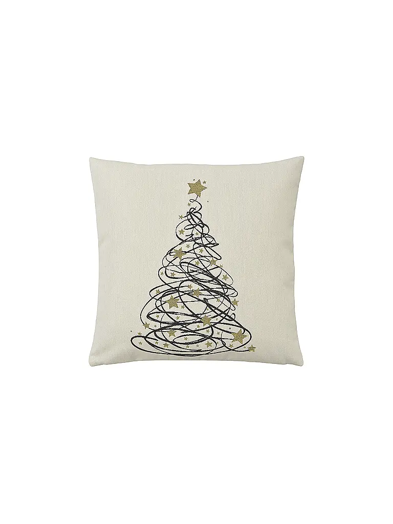SANDER | Weihnachts Kissenhülle 45x45cm GINO Creme | creme