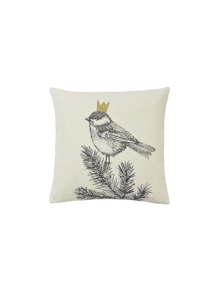 SANDER | Weihnachts Kissenhülle 45x45cm TINY TINO Creme | creme