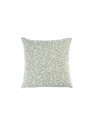 SANDER | Weihnachts Kissenhülle 50x50cm MISTY Ecru/Green | beige