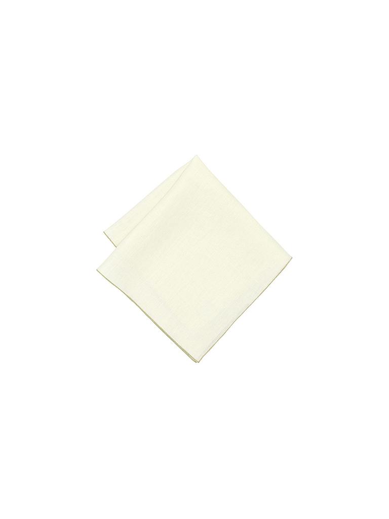 SANDER | Weihnachts Serviette Linen Ivory 45x45cm Gold | gold