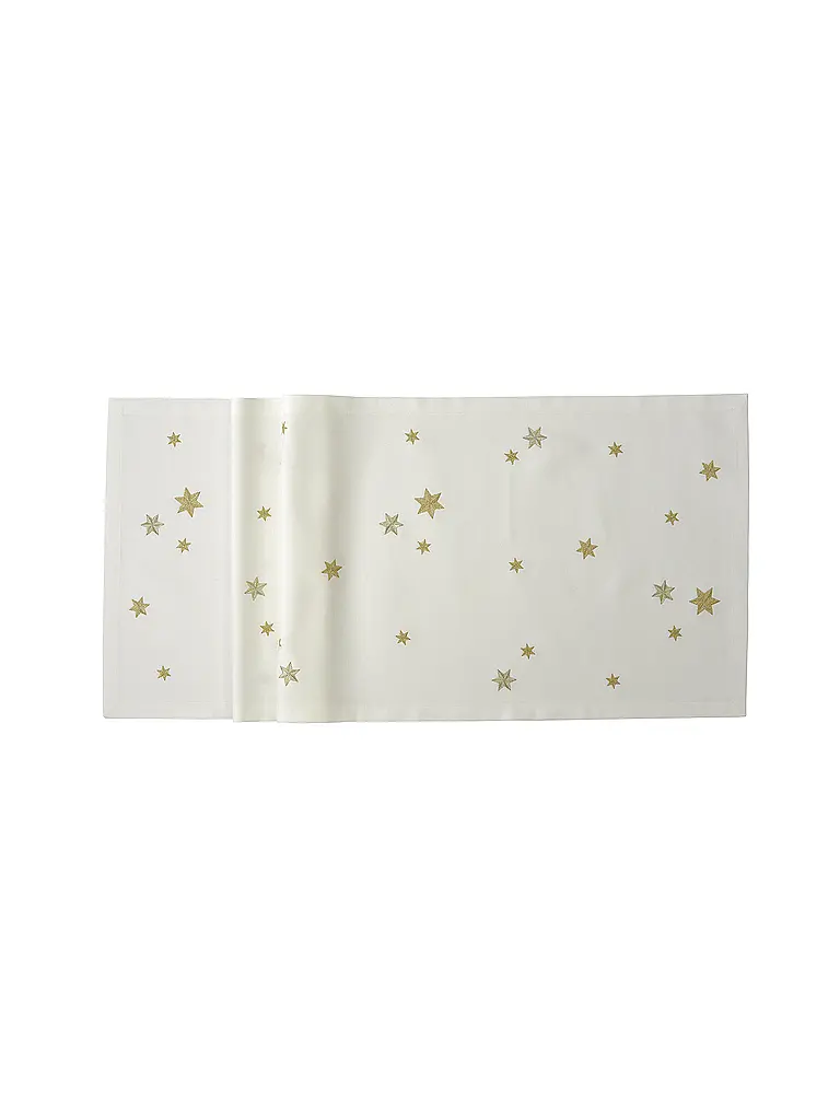 SANDER | Weihnachts Tischläufer 38x85cm SKYLA Ecru | creme