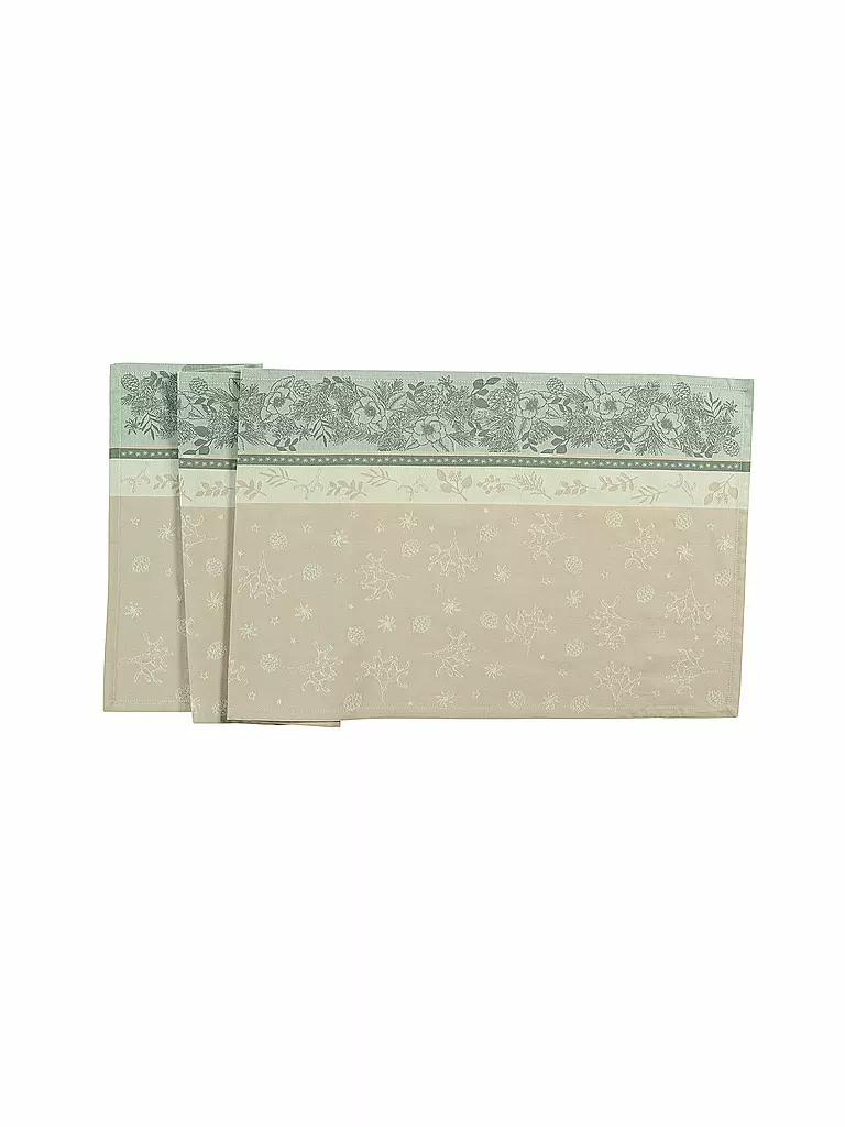 SANDER | Weihnachts Tischläufer 47x150cm Blanche Sand | creme