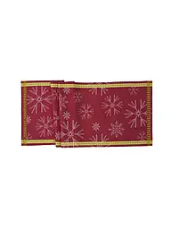 SANDER | Weihnachts Tischläufer 47x150cm Olive Red | rot