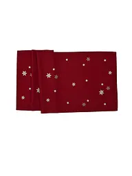 SANDER | Weihnachts Tischläufer 50x150cm SKYLA Red | rot