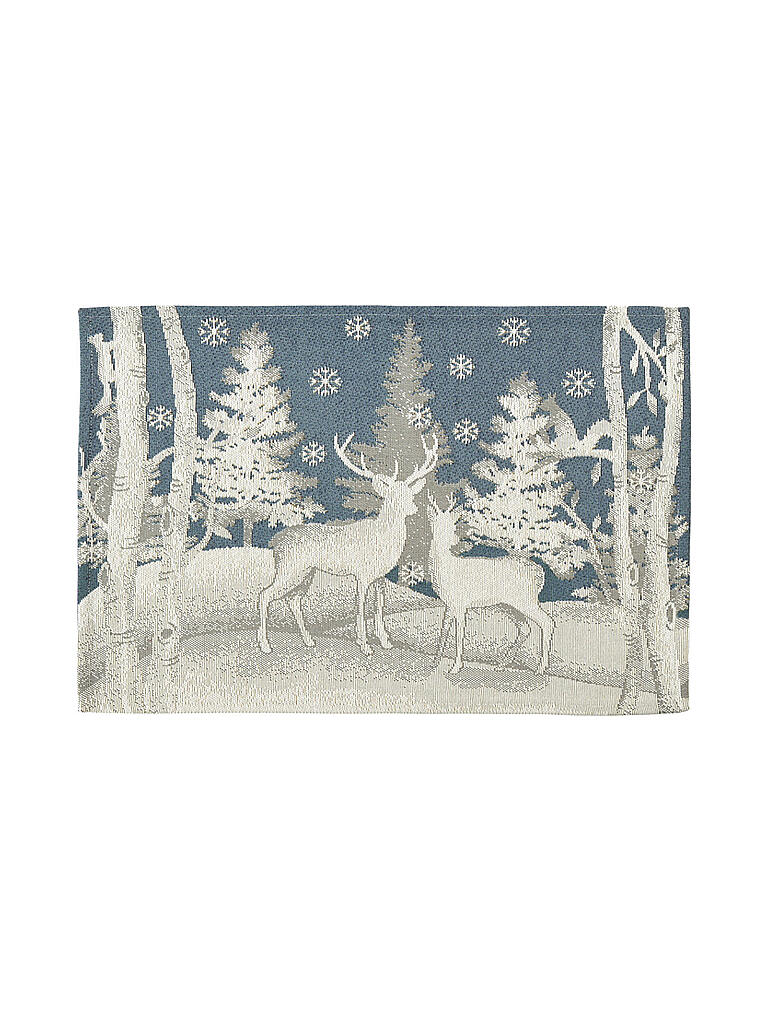 SANDER | Weihnachts Tischset 32x48cm Night Out | blau