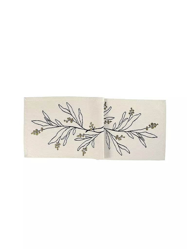 SANDER | Weihnachtsläufer AURELIE 50x140cm Original | beige