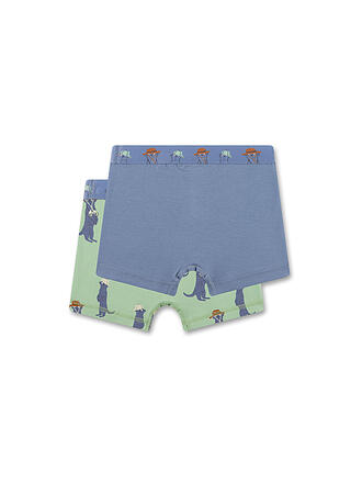 SANETTA | Jungen Pants 2er Pkg jade green