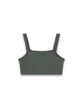 SANETTA | Mädchen Bustier leaf green