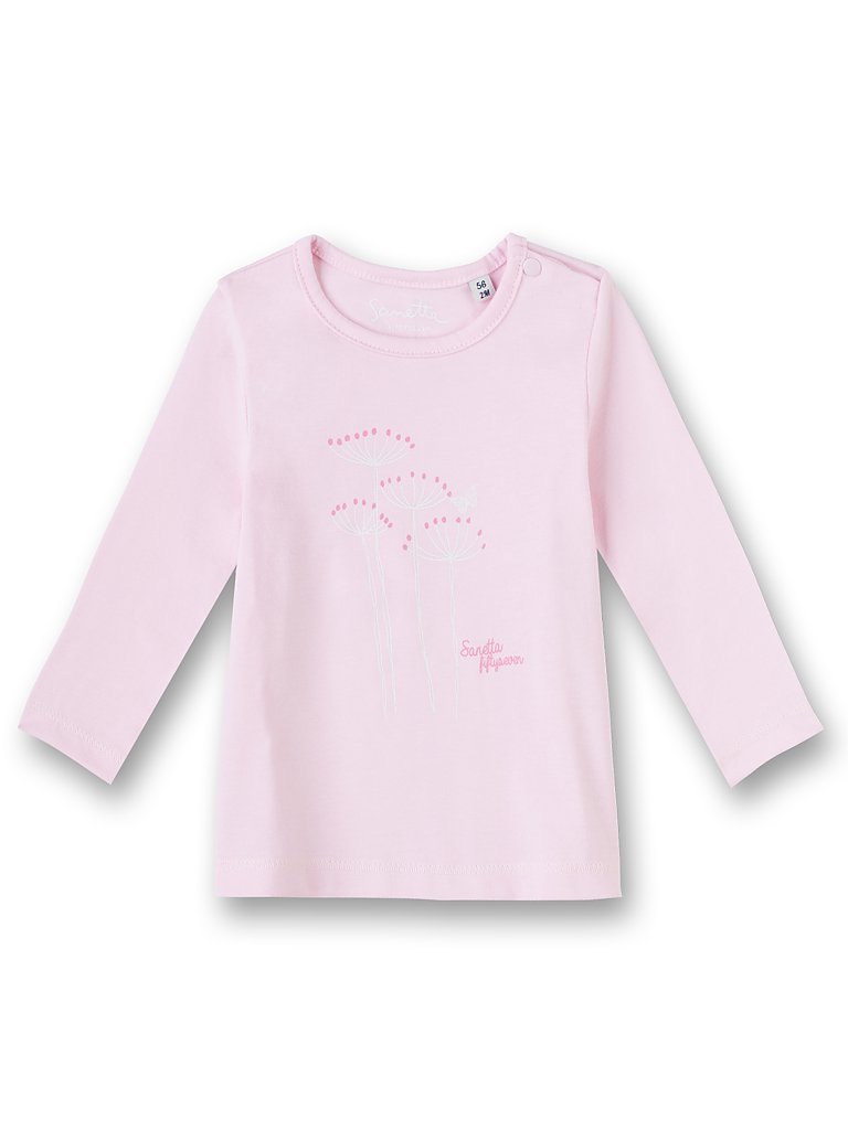 SANETTA Mädchen-Langarmshirt Fiftyseven rosa | 56