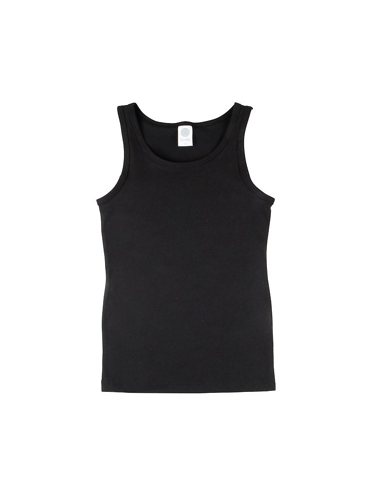 SANETTA Mädchen-Top Essentials schwarz | 140