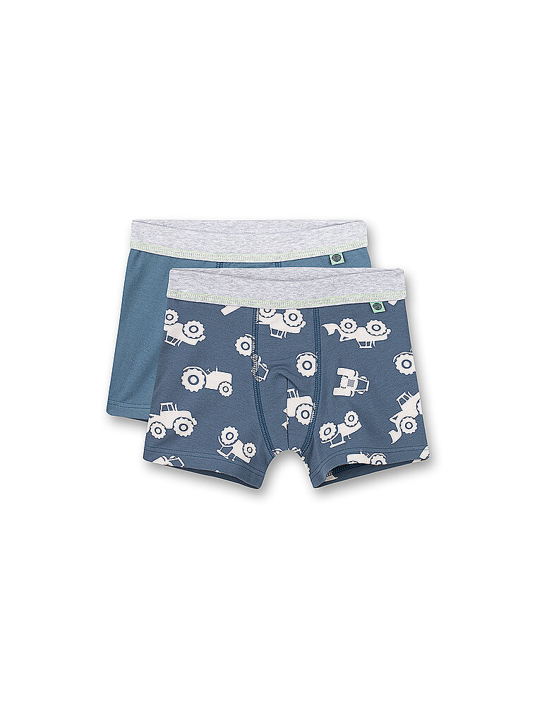 SANETTA Jungen Pant 2er Pkg bering sea  grün | 92