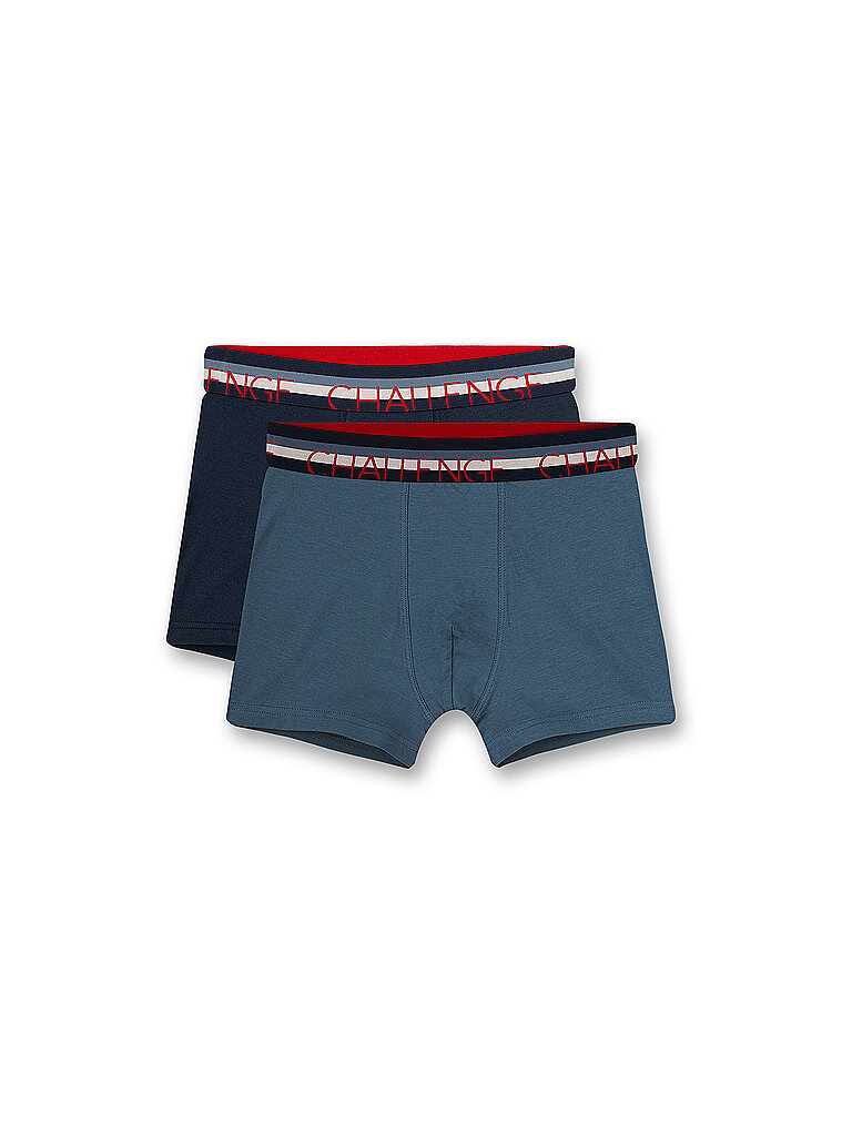 SANETTA Jungen Pant 2er Pkg blue mirag grau | 140